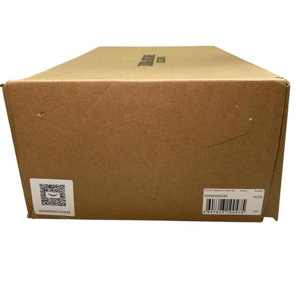 ZADIG & VOLTAIRE Zv1747 Flash White Cow Leather Low Top Studded Sneakers Sz 38 - Picture 7 of 15